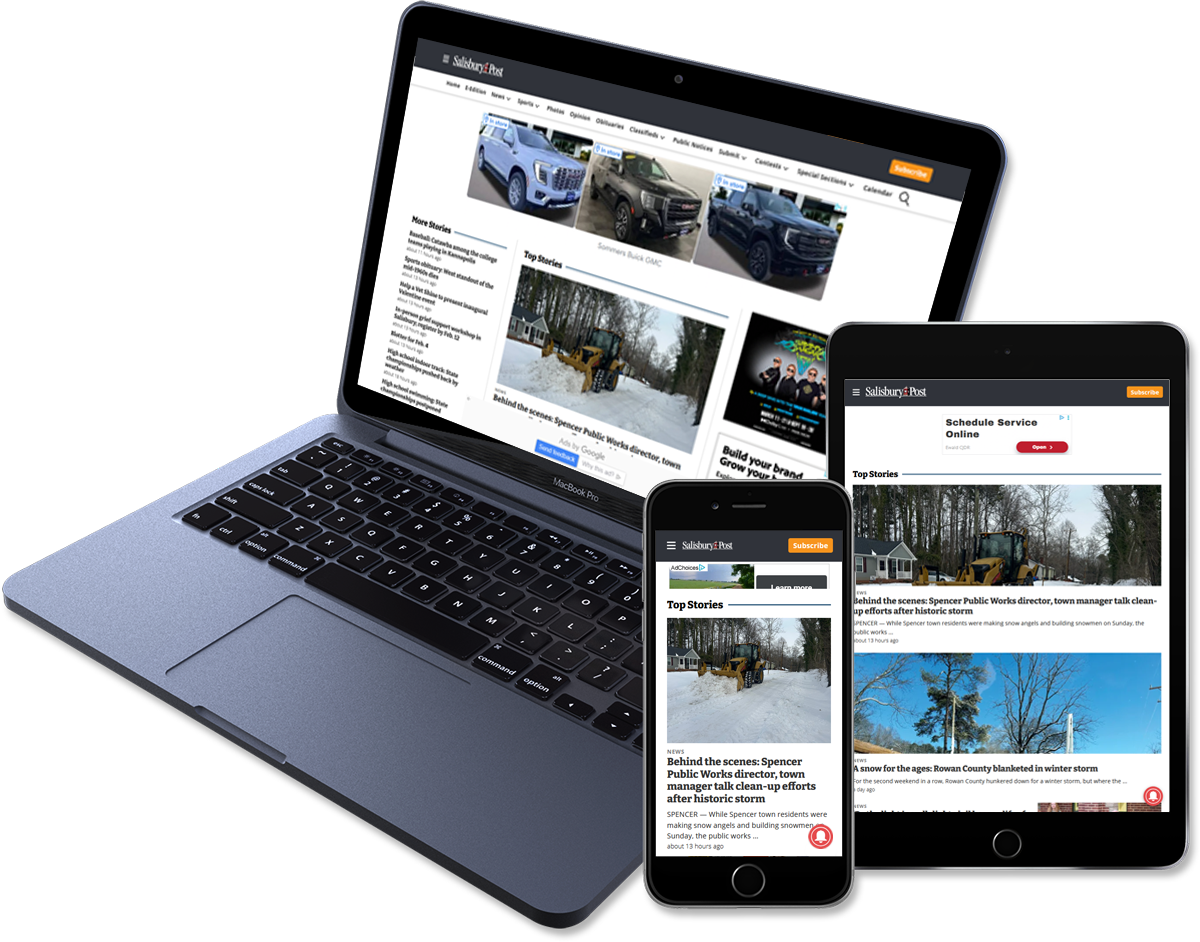 Devices showing off website responsiveness